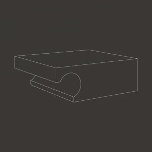 конусообразный кронштейн для ручного душа, можно использовать как душ  FRE116 CEADESIGN