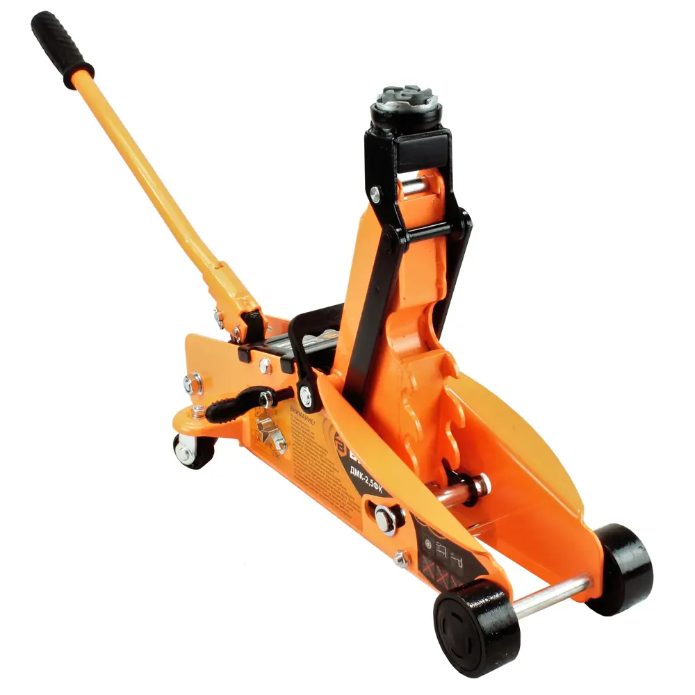 Гидравлический домкрат ВИХРЬ ДМК-2.5ФК с фиксатором 2.5 тонны 84049165 STLM-0046458 - Вид №2