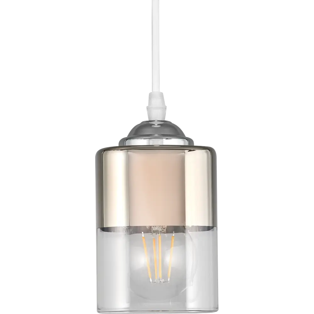 Подвесной светильник Jlight Jada 3178/1P E27 60 Вт, цвет белый/бронза 83279128 STLM-2172353  - Вид №3