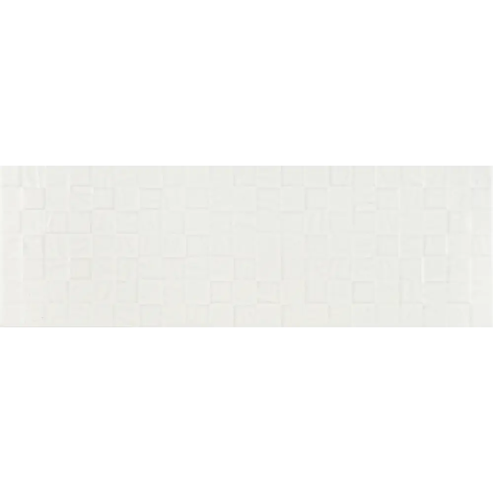 Плитка настенная Kerama Marazzi Сигма 20x60 см 1.2 м² матовая цвет белый мозаика 87653859 STLM-2177461 - Вид №1