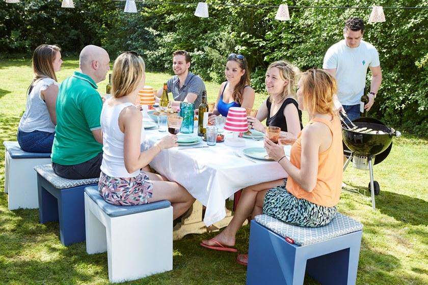 Fatboy Табурет из полиэтилена / журнальный столик Concrete sun-id-1415850 - Вид №4