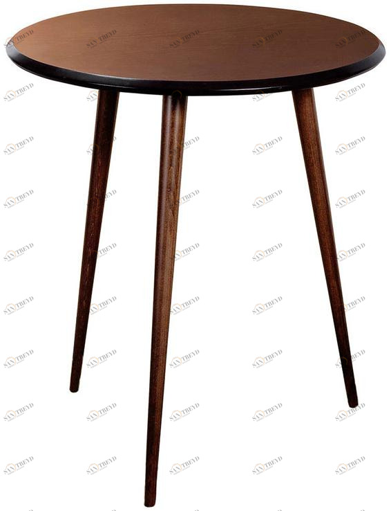 528 Стол кофейный Vortex Brass орех R-HOME 400311121h