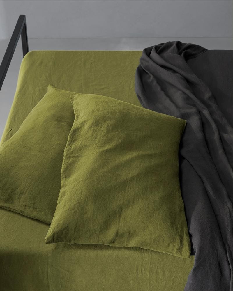 Льняная однотонная наволочка Society Limonta REM ARCH-00007082 - Вид №9