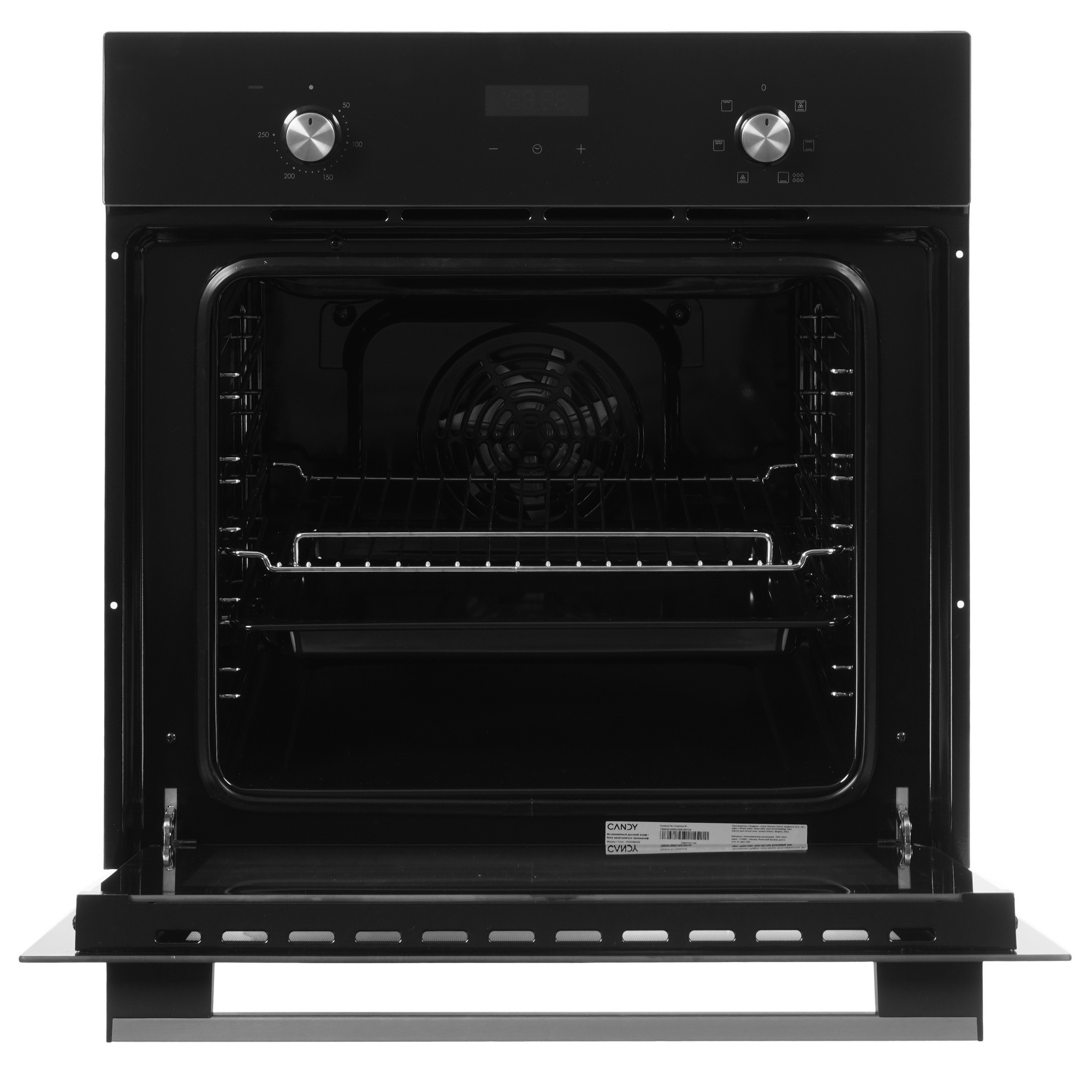 9093644 Электрический духовой шкаф Candy COXP06NSB черный STDN-0142526 - Вид №6