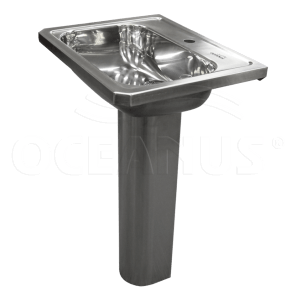 3-015.2  Раковины напольные Public Steel  - Вид №1