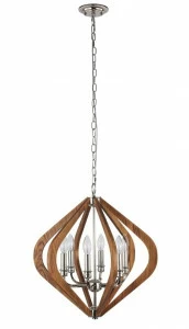 Подвесная люстра Crystal Lux Sueno SP6 CRYSTAL LUX ДИЗАЙНЕРСКИЕ, SUENO 108744 Коричневый