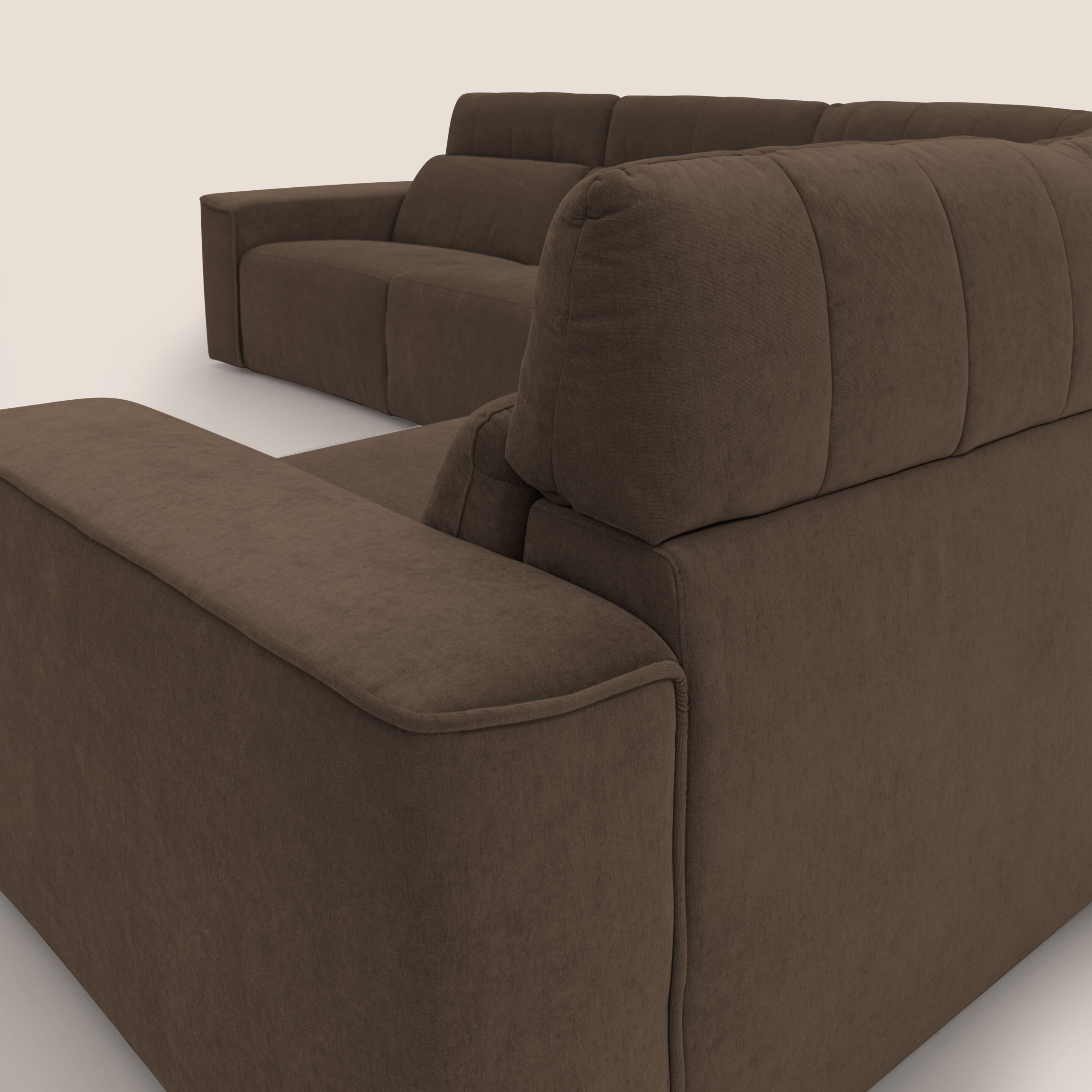 Угловой диван с откидной спинкой из ткани Divani.Store Clark ARCH-00090714 - Вид №205