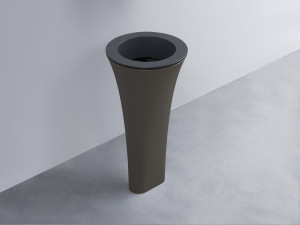 AMLA45-BA+AMPILT-N+AMCOLT-FN Раковина Amedeo Tondo отдельностоящая cielo Enjoy + Amedeo