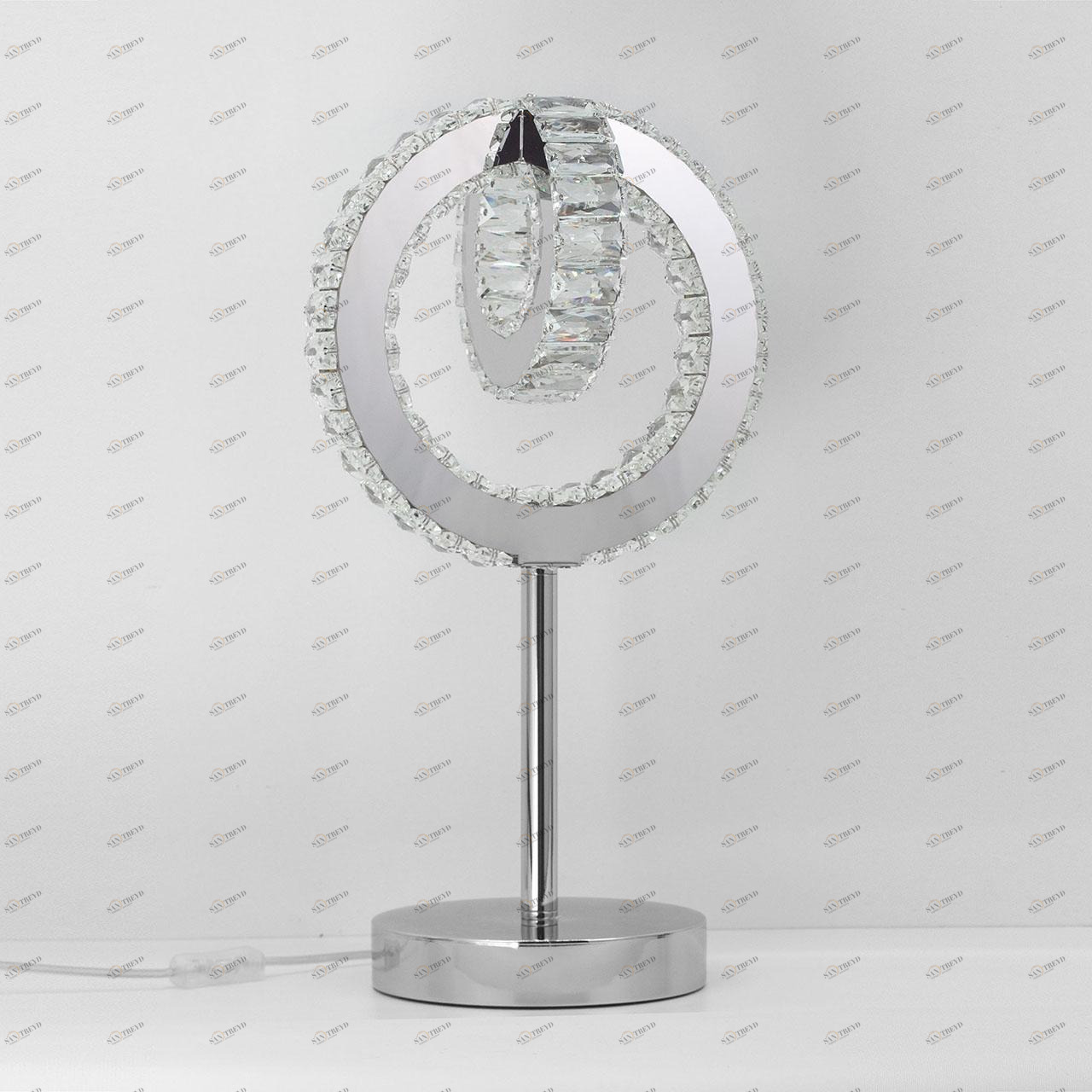 Настольная лампа Citilux Olimpia EL330T20.1 CITILUX ИНТЕРЬЕРНЫЕ 194924 Прозрачный;хром 