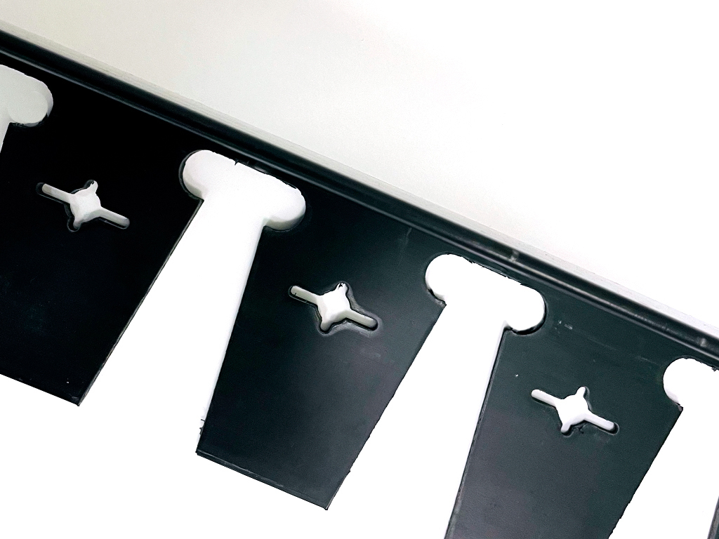 Бордюр "Стафф" 60 мм, длина 2 м ГеоПластБорд GPBST-50 - Вид №11