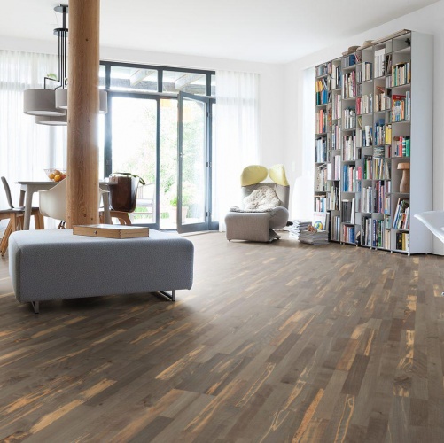 Паркетная доска Haro 4000 Series Top connect Маритим Пропаренный Бук Натур (Гладкая) 2200х180 мм 674982 - Вид №1