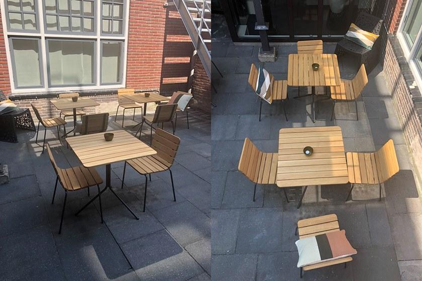 Nola Industrier Стул складной из дуба 11 U80-27  - Вид №7