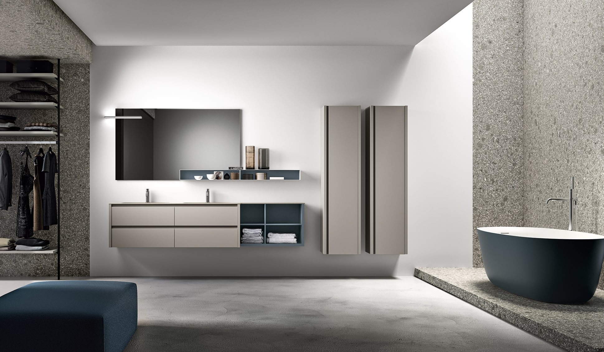 Tender lak – 09 Mastella  Tender LAK  Комплект мебели для ванной 