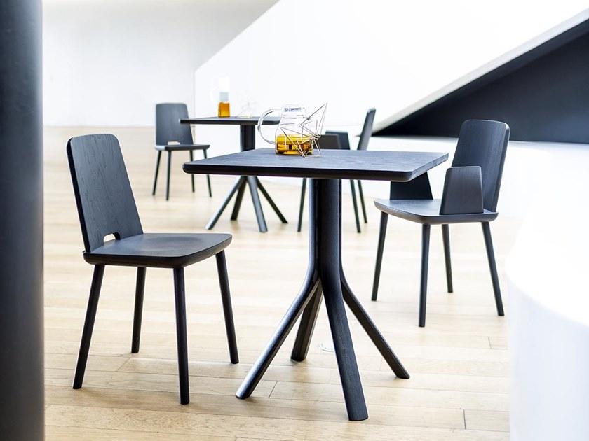 SIPA Стул из лакированного ясеня Tablet sun-id-1492748 - Вид №3