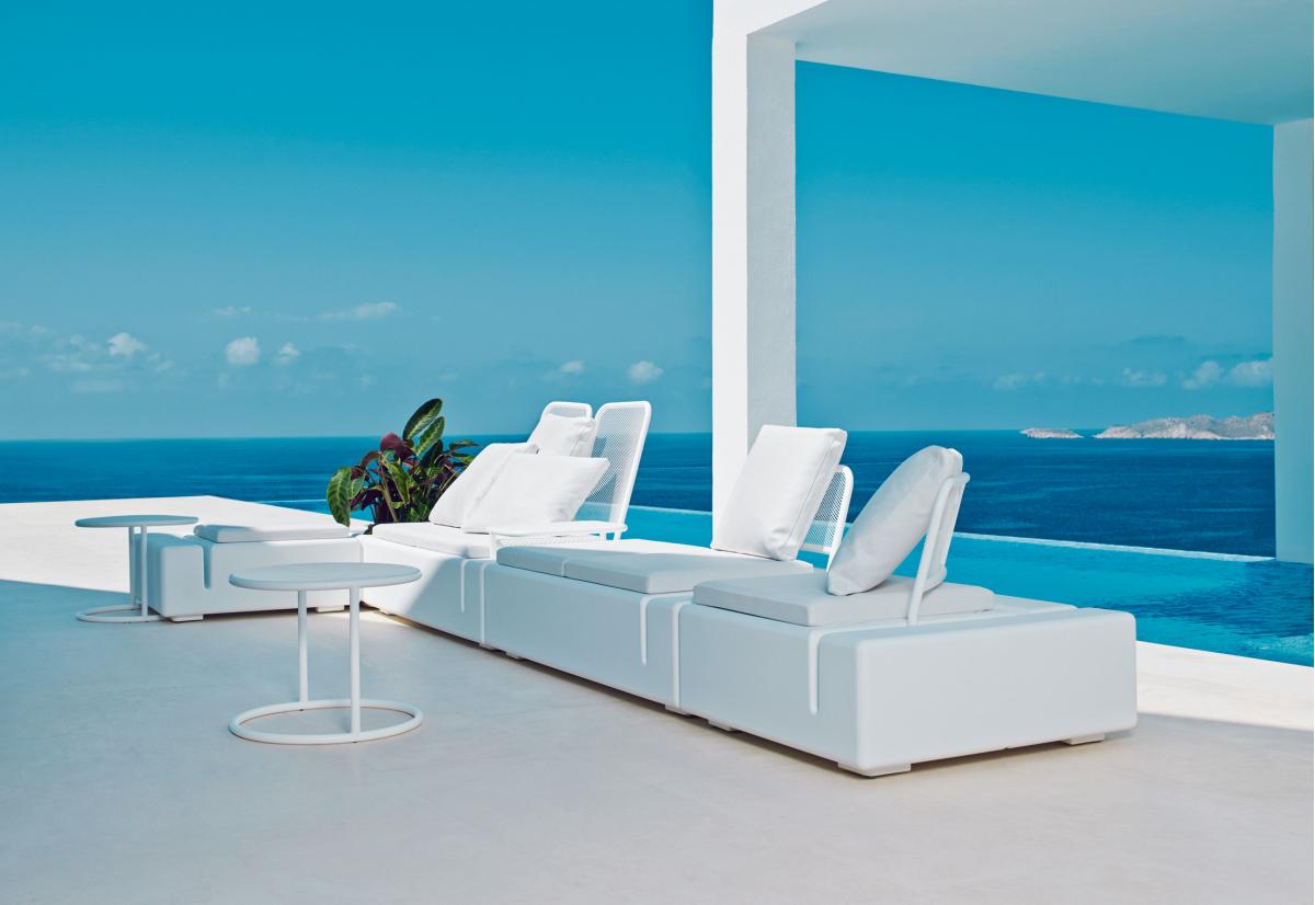 004076 Круглый столик Vondom Kes