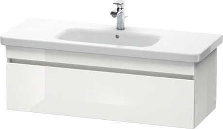 DS639502121 DuraStyle Тумбочка подвесная Орех темный декор Duravit - Вид №2