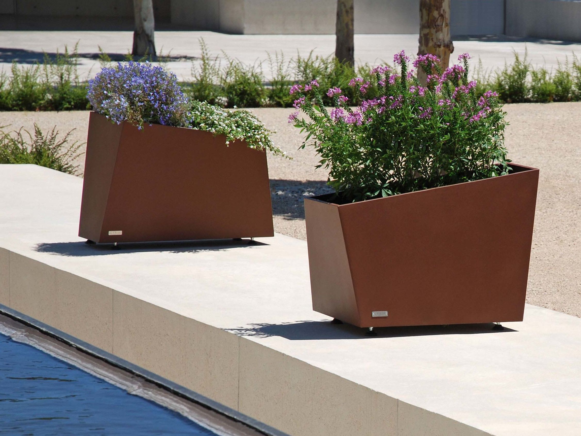 Стальная плантатор Corten™ CYRIA DEGRE9 IV ARCH-00023664 - Вид №2