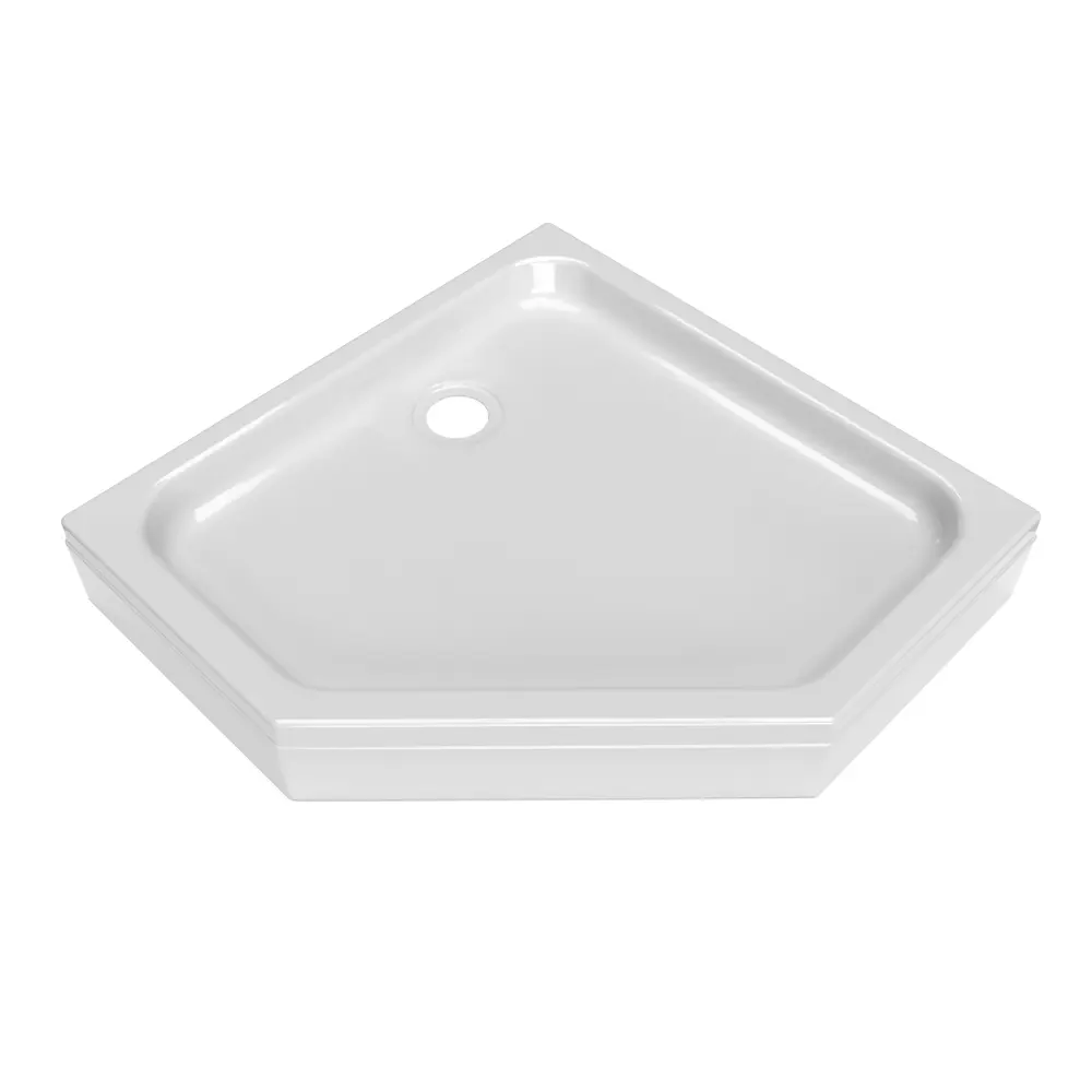 Душевой поддон Triton ПД28 пятиугольный акриловый 90x90 см ножки в комплекте STLM-2195475