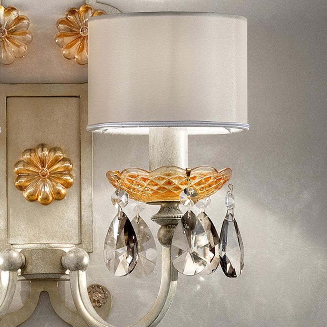 Masiero ROSEMERY A2 V97/ SAT/12/WH бра 115920 - Вид №1