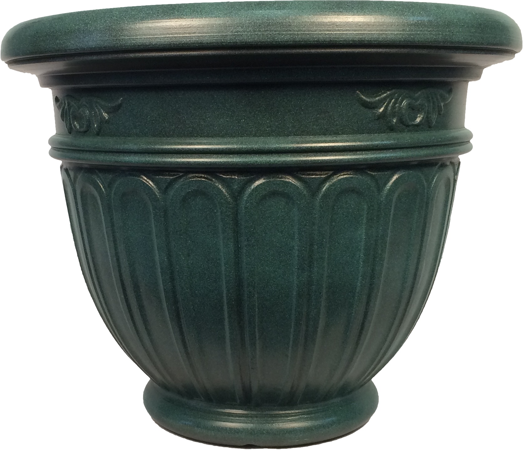 Е602-7 Горшок-кашпо для цветов Istria d=50 60 Л. Малахит Цветочная коллекция 