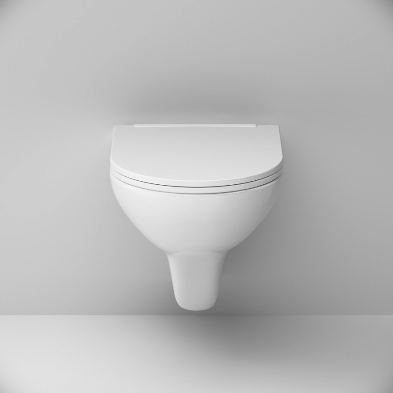 IS49001.901700 Инсталляция с клав Pro L белый с подвесным унитазом FlashClean с сид м/лифт AM.PM Gem - Вид №1