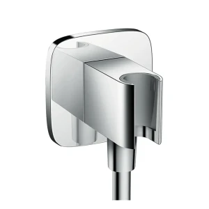 Подключение для шланга душевого Hansgrohe FixFit Porter E с держателем цвет хром