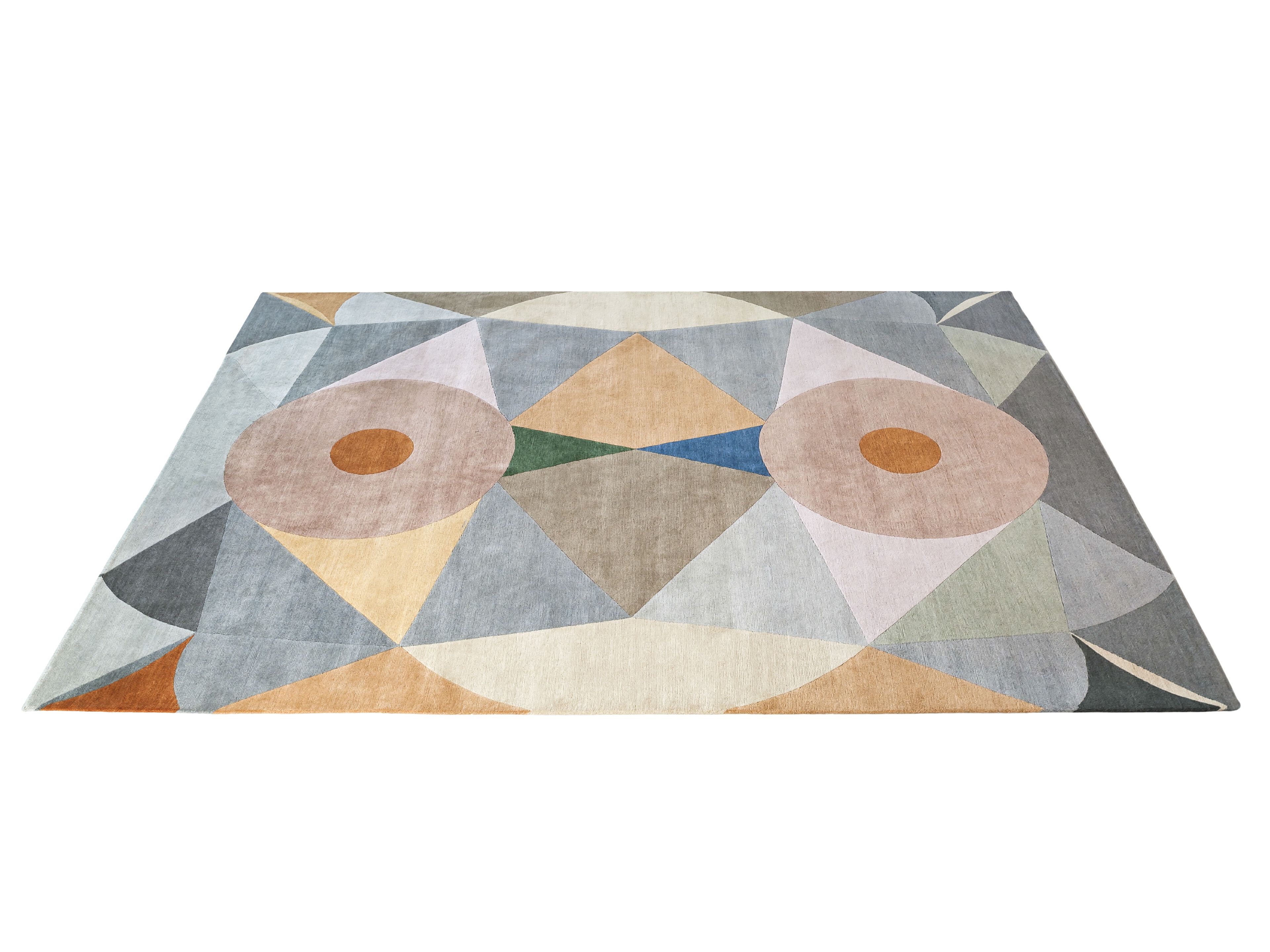 Прямоугольный ковер ручной работы из шерсти Tacchini RITUALE ARCH-00076257