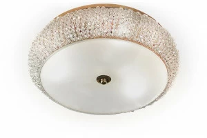 Masiero Потолочный светильник из металла с кристаллами Galà