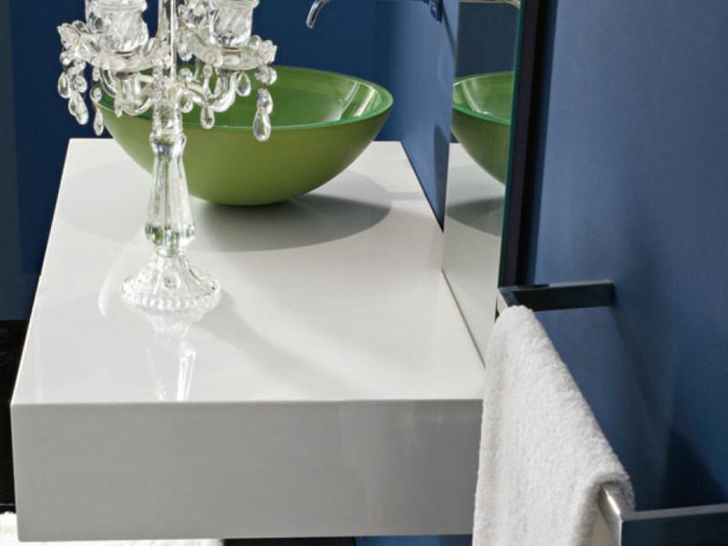 LASA IDEA Тумба под умывальник, лакированная, с зеркалом Mariposa sun-id-1398599 - Вид №2