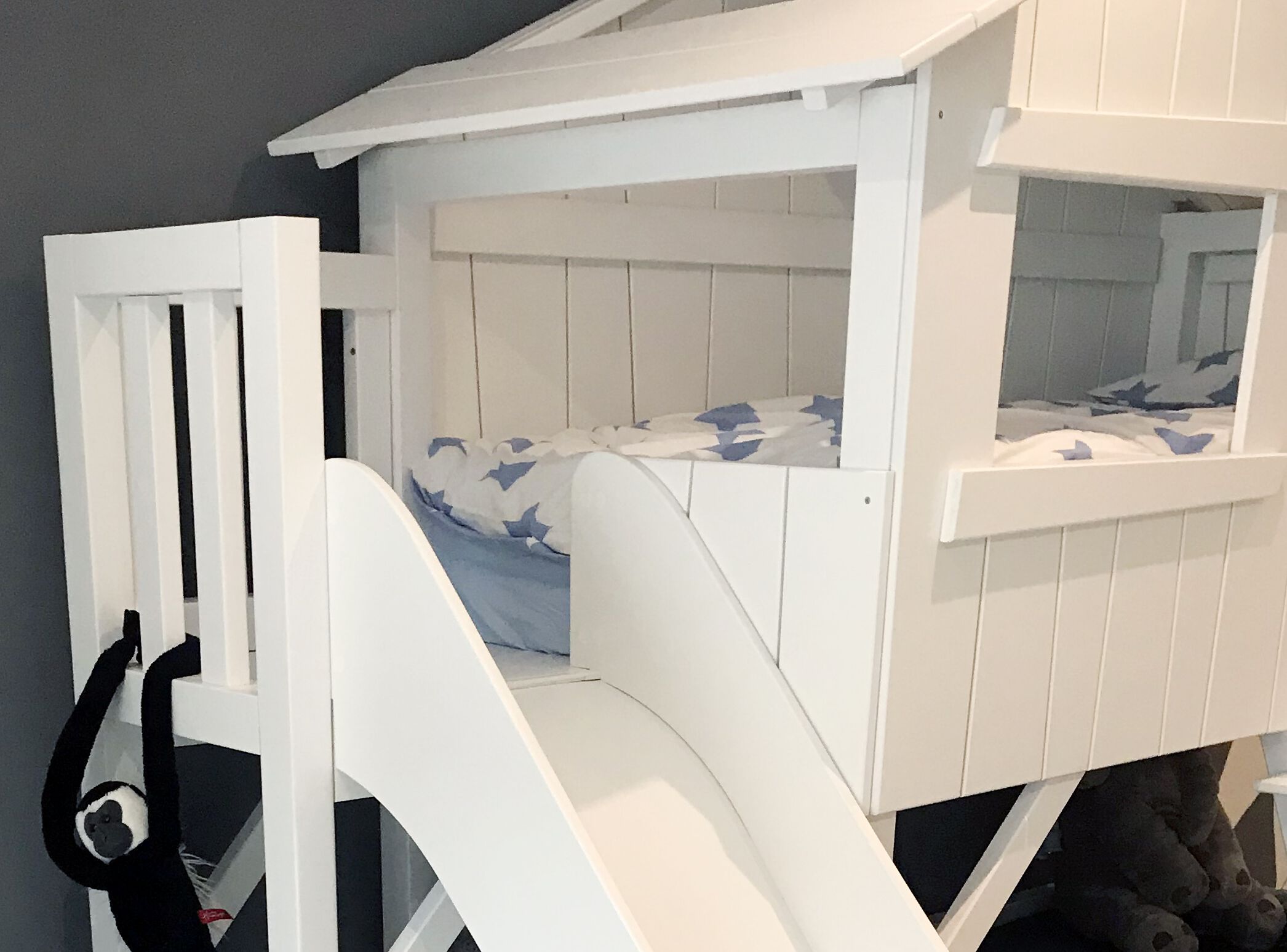 Кровать-чердак из МДФ с горкой и платформой Mathy by Bols TREEHOUSE BEDS &amp ARCH-00125739 - Вид №14