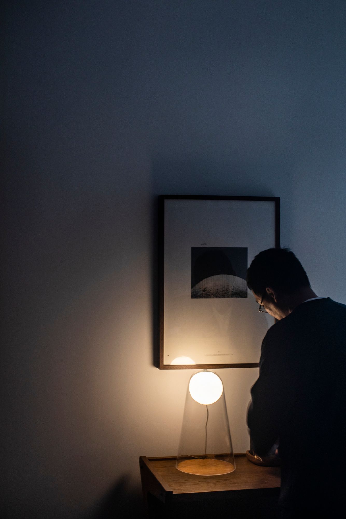 Светодиодная настольная лампа из дутого стекла Foscarini Satellight ARCH-00065512 - Вид №6