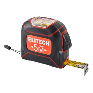 Elitech Рулетка с магнитным наконечником 5м для точных измерений 89433526