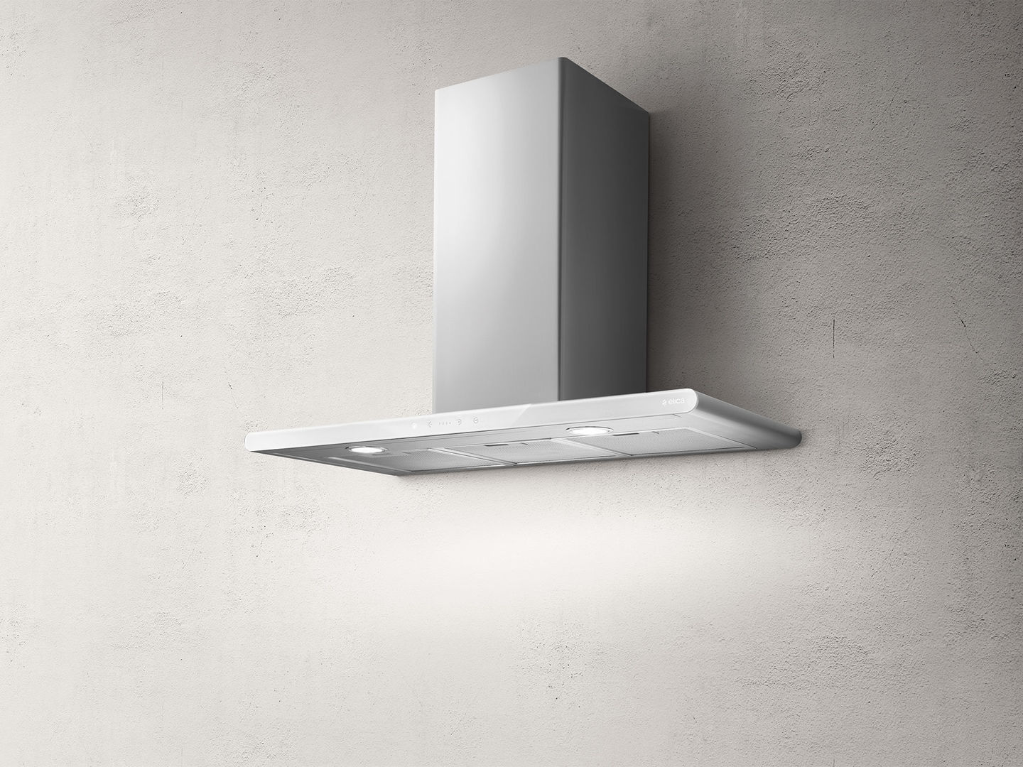 GALAXY WHIX/A/80-PRF0009822B Вытяжка / т-образная, 80 см, 1200 м3, белое стекло+нержавеющая сталь Elica 