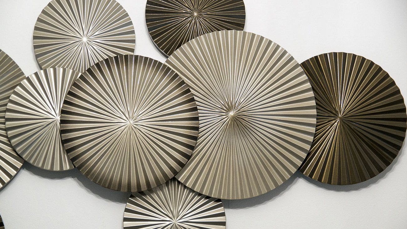 Панно декоративное настенное из дерева 90х160 см шампань c темно-коричневым Brown Champage EVENHOME  00-3878811 Бежевый;коричневый  - Вид №3