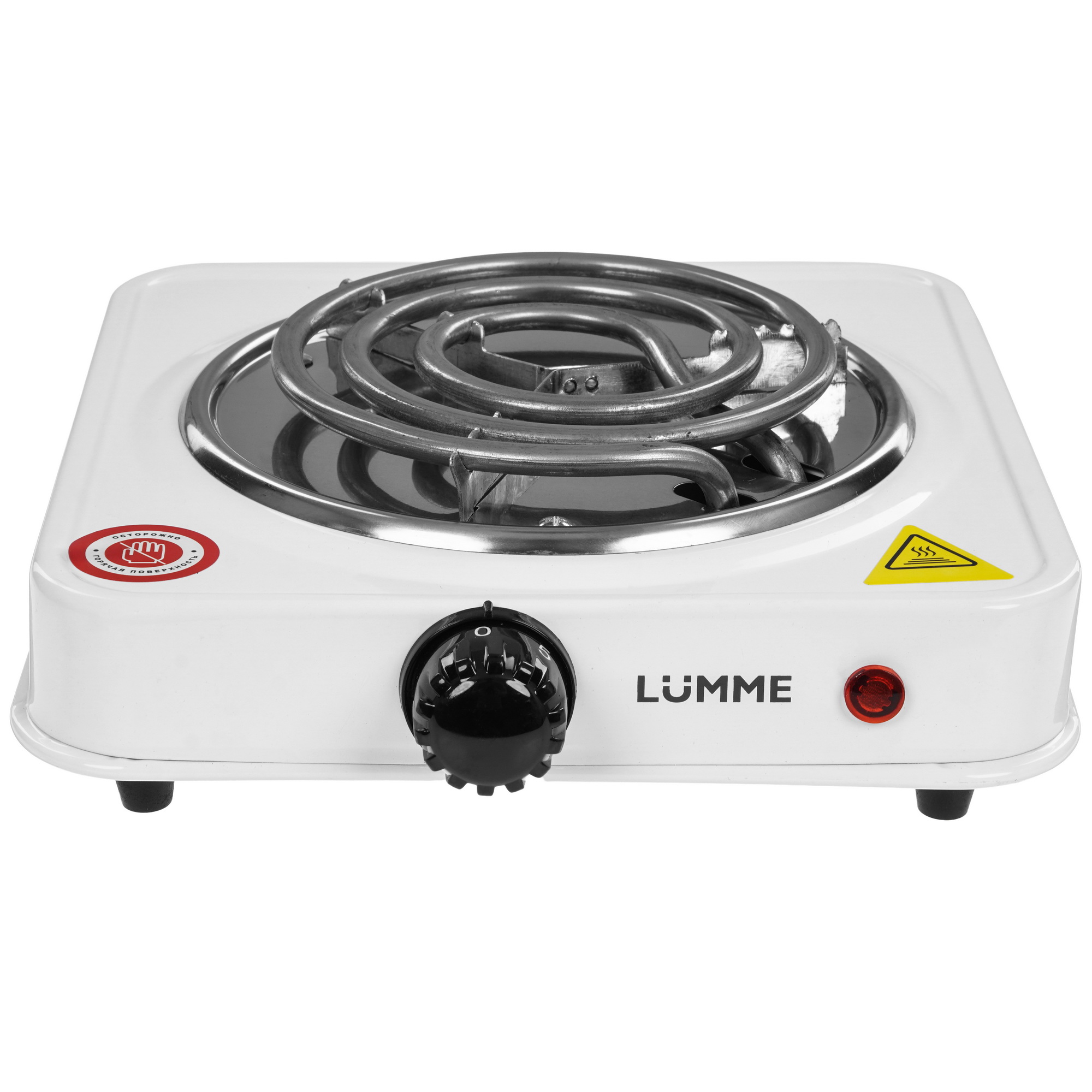 9177359 Плита компактная электрическая LUMME LU-HP3715A белый STDN-0119571 - Вид №1
