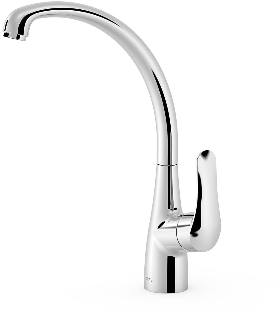 КУХОННЫЙ смеситель с одной ручкой для кухни-21644710 TRES