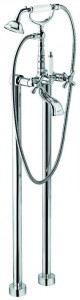 1261128CR Напольный смеситель Deco Old с ручным душем для ванной, цвет хром