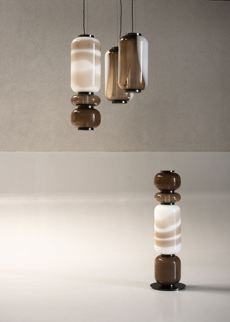 Выдувное стекло светодиодный подвесной светильник Baxter Хайку ARCH-00108901 - Вид №1