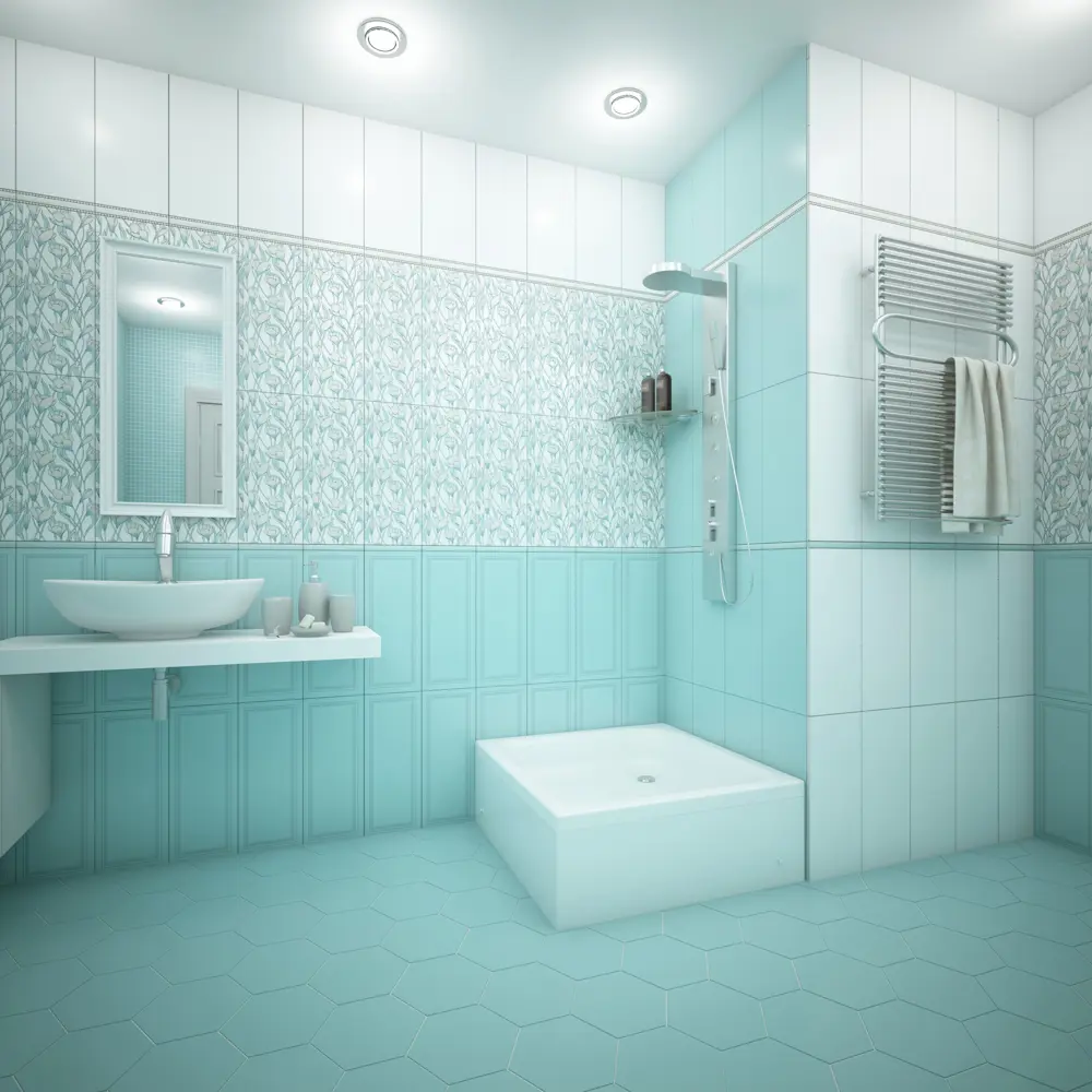 Душевой поддон Frame S квадратный акриловый 90x90 см ножки в комплекте Santreyd STLM-2177549 - Вид №6