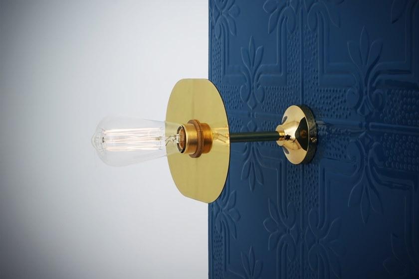 Mullan Lighting Бра с прямым светом ручной работы из латуни Kigoma Mlwl240  - Вид №1