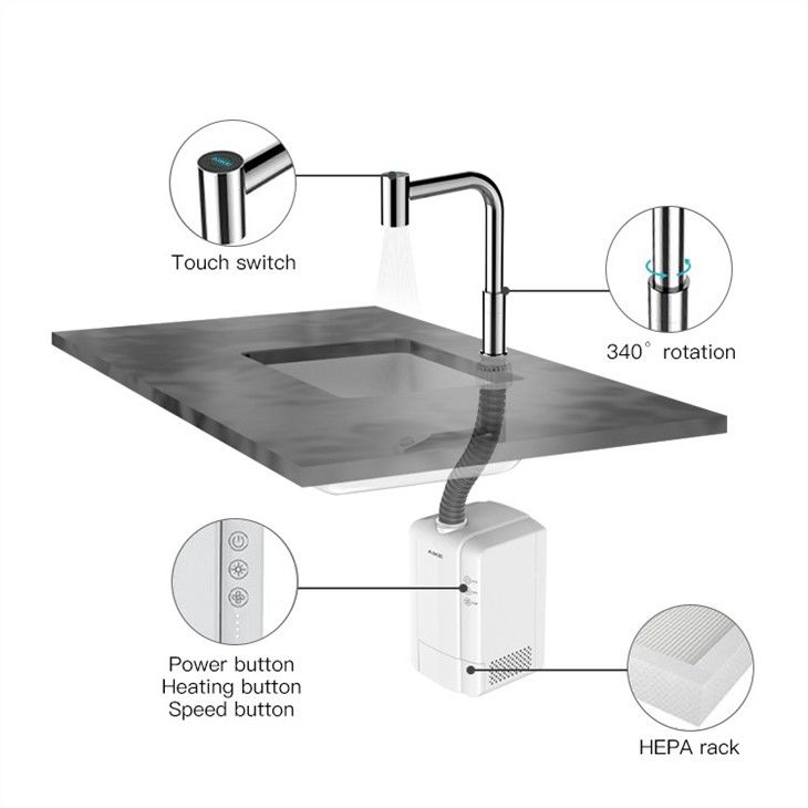 Коснитесь сушилки для рук AIKE AK7171_469  - Вид №5