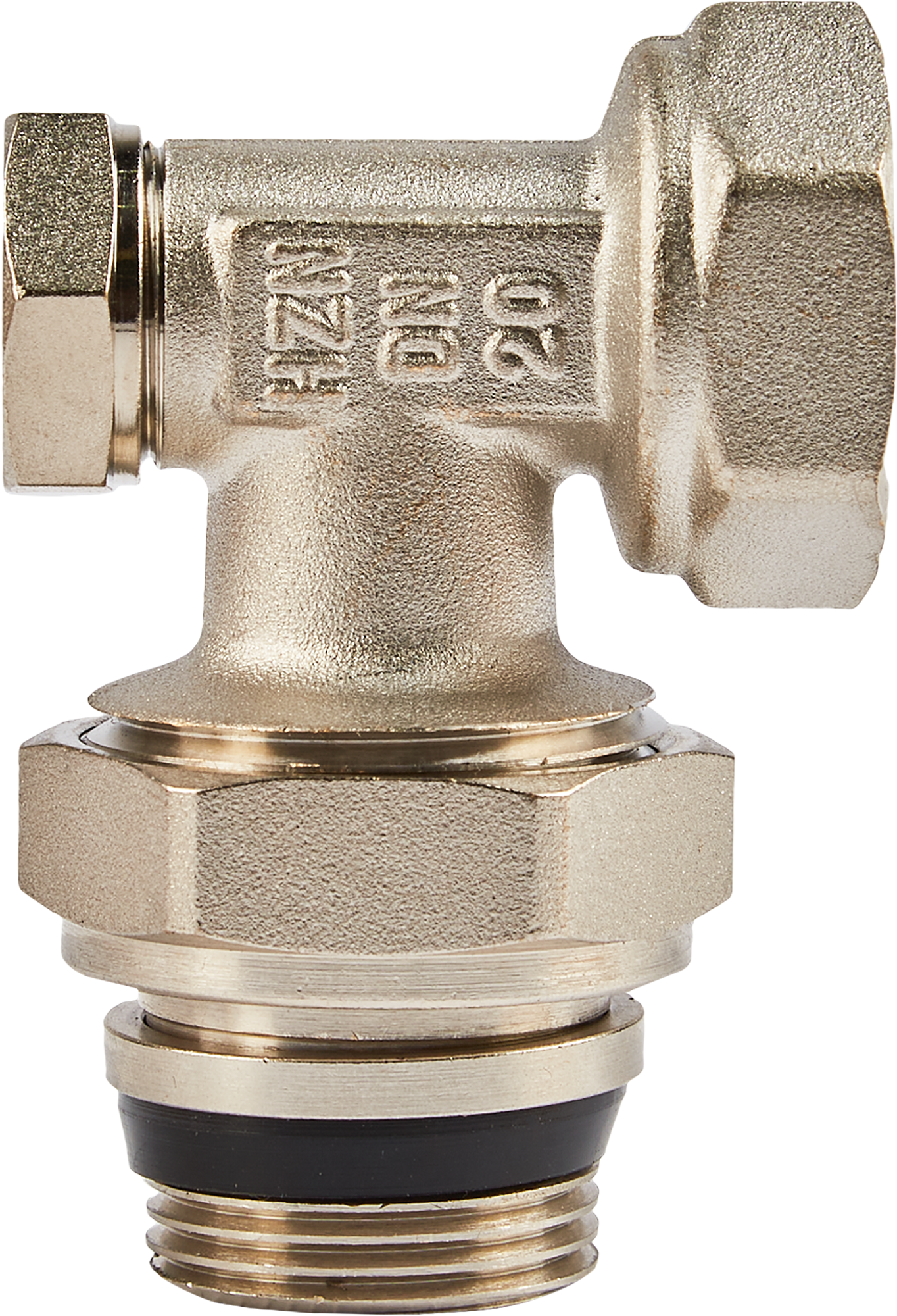 Угловой запорный клапан HEIZEN 3/4" для систем отопления и водоснабжения 85458124 STLM-0062869 - Вид №3