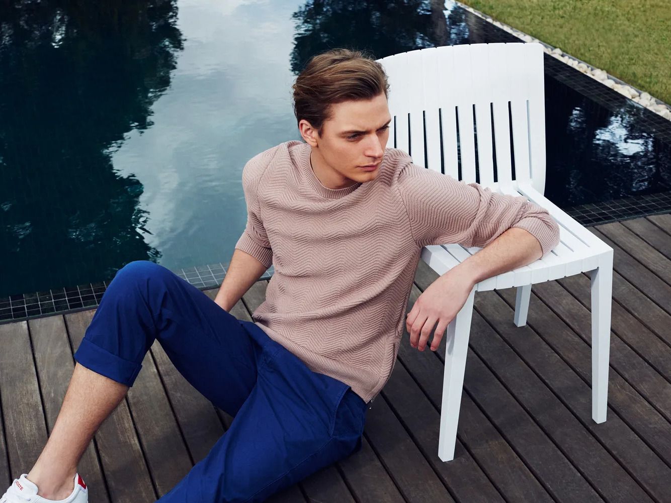 Полипропиленовый садовый стул Vondom Spritz ARCH-00062920 - Вид №6