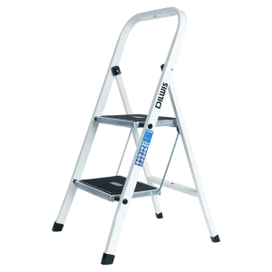 Стремянка стальная DILWIS 2 ступени 511-2LM, максимальная нагрузка 150 кг
