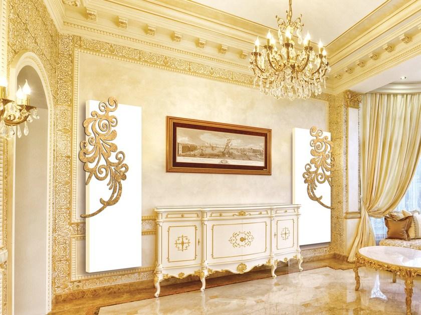 Termo Design Алюминиевый радиатор / декоративный радиатор Doppia piastra - foglia oro sun-id-1472213 - Вид №6