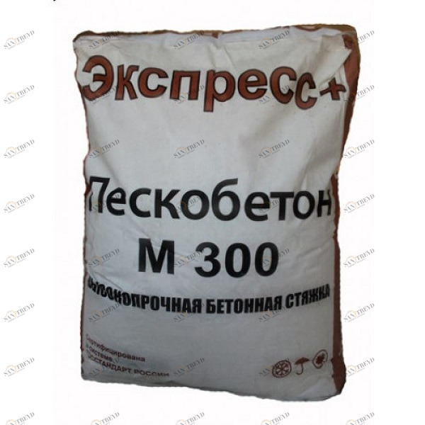 Пескобетон Экспресс+ М300 40кг 253