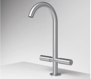 ZAZZERI Смеситель для кухни на столешницу из нержавеющей стали на одно отверстие Z316