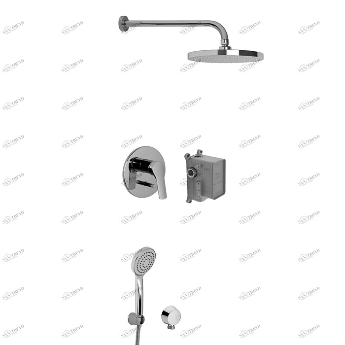 F3789 Душевой комплект на 2 источника FIMA CARLO FRATTINI Wellness 