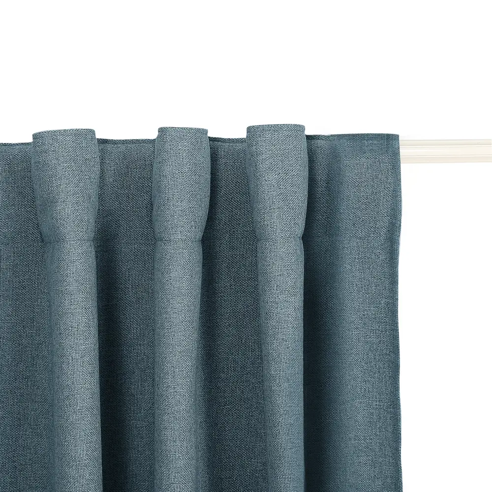 СТОЛИЦА ТЕКСТИЛЯ Штора Cashmere с лентой 200×300 см насыщенный синий 86792749 STLM-0071588 - Вид №4