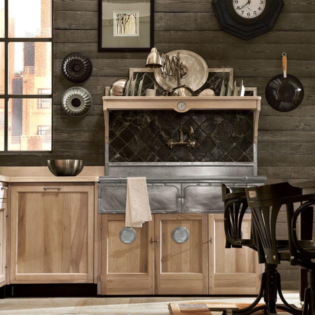 Marchi Cucine Модульная кухня из массива дерева Panamera sun-id-1485994 - Вид №2